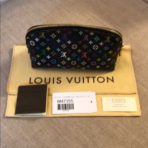 🌟SOLD🌟 Louis Vuitton Multicolored Cosmetic Pouch